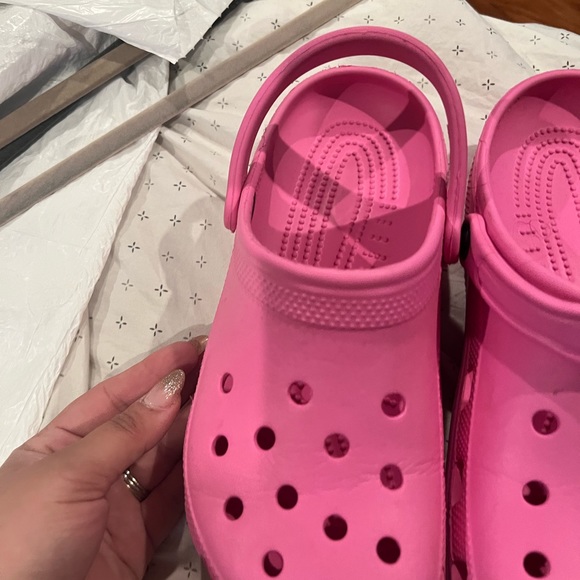 Pink Crocs-SOLD - Picture 2 of 3
